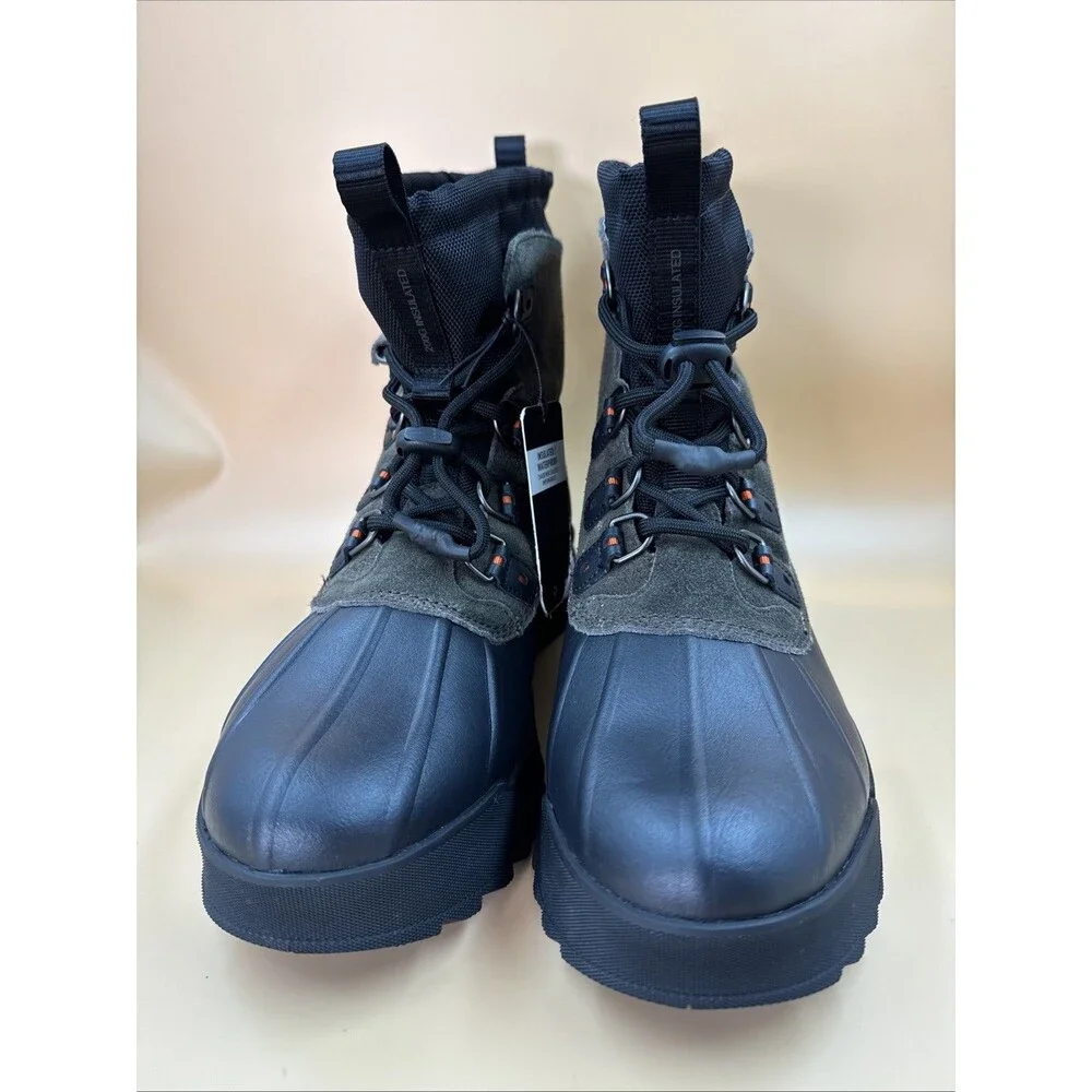 Sorel Scout 87 XT WP Men Waterproof Insulated Winter Boots Black Quarry Size 13